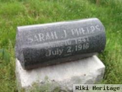 Sarah Jane Phelps
