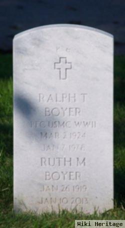 Ralph T Boyer