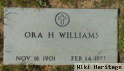 Ora H. Williams