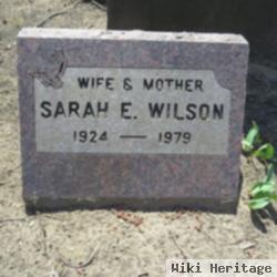 Sarah E Wilson