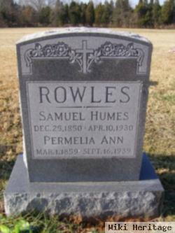 Samuel Humes Rowles