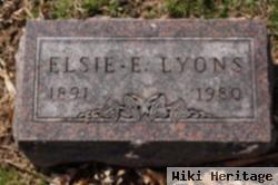 Elsie E Lyons