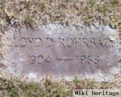 Lloyd Derr Rohrbach