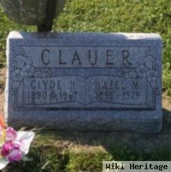 Hazel May Hutchcroft Clauer