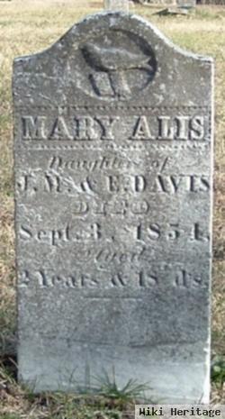 Mary Alis Davis Davis