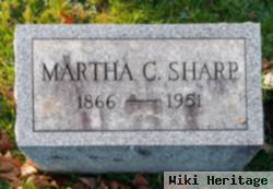 Martha C Sharp