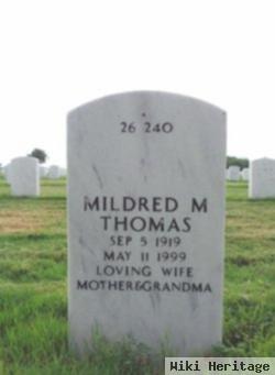 Mildred M Thomas