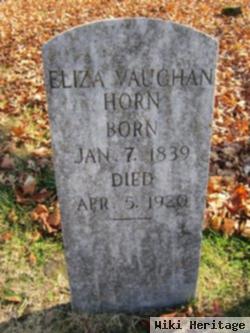 Eliza Vaughan Horn