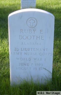 Ruby Edith Boothe