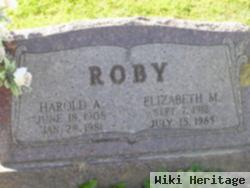 Elizabeth M Roby