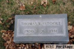 Thomas W O'toole