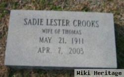 Sadie Lester Crooks