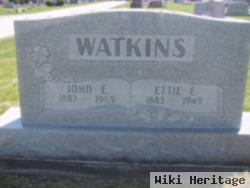 Etta Edith "ettie" Waterman Watkins