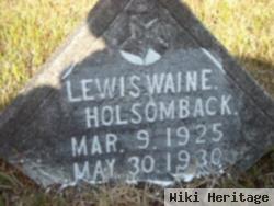 Lewis Waine Holsomback