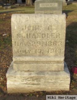 John G Schaedler