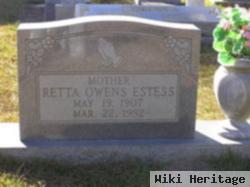 Retta Owens Estess