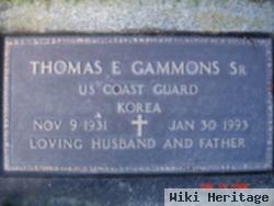 Thomas E Gammons, Sr