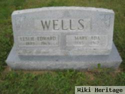 Mary Ada Ahlemann Wells