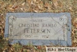 Christine Rambo Petersen