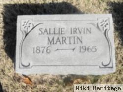 Sallie Irvin Martin