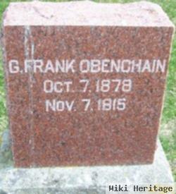 George Franklin "frank" Obenchain