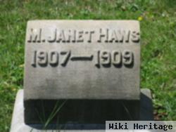 M Janet Haws