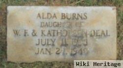 Alda Burns Deal