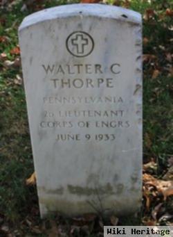 Walter G Thorpe