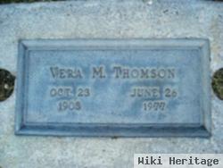 Vera M Thomson