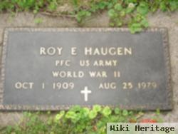 Pfc Roy E. Haugen