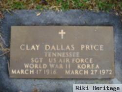 Sgt Clay Dallas Price