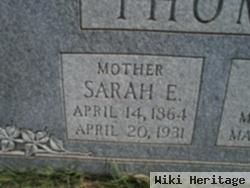 Sarah Elizabeth Howell Thomas