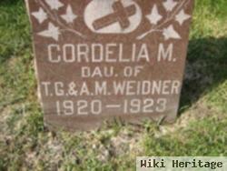 Cordelia Mildred Weidner