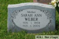 Sarah Ann Weber