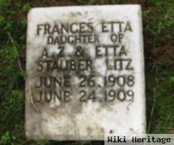 Frances Etta Litz