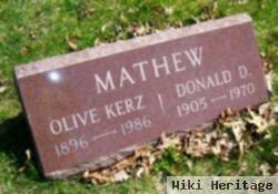 Olive Kerz Mathew