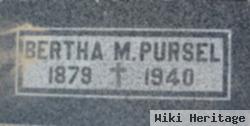 Bertha M Pursel