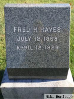 Fred H Hayes