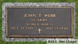 John T Webb