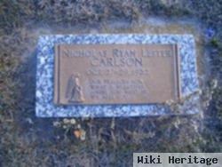 Nicholas Ryan Lester Carlson