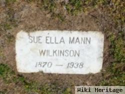 Sue Ella Mann Wilkinson