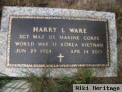 Sgt Maj Harry L Ware