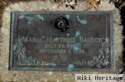 Maria Mattheis Bausch