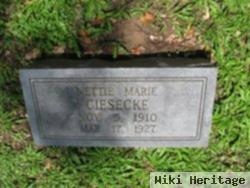 Nettie Marie Giesecke