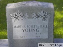 Martha Rosetta Hall Young