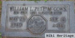 William Lee "pete" Mccown