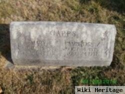 Mary Frances Cox Capps