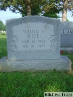 William R Rice