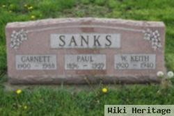 Garnet M. Haworth Sanks