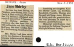 Elizabeth Jane Mcclung Shirley